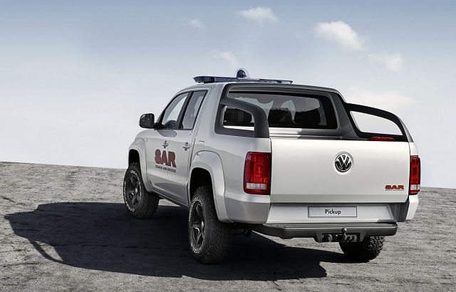 VW gets a pick-up. Image by VW.