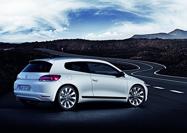 VW Scirocco at the Nurburgring. Image by VW.