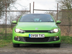 2009 VW Scirocco. Image by Mark Nichol.