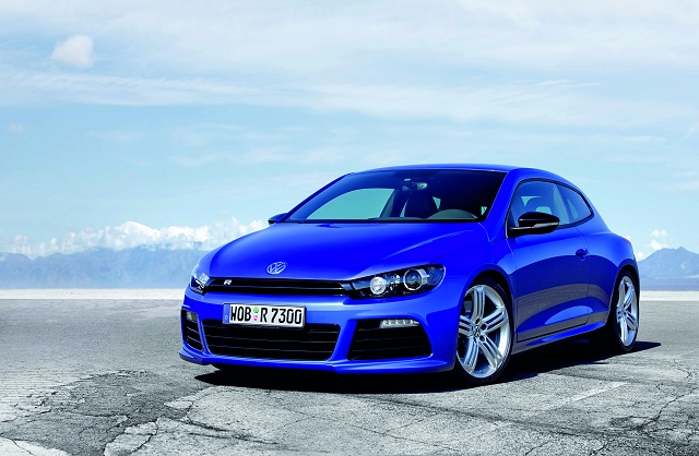 VW announces Golf and Scirocco R prices. Image by VW.