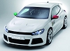 2008 VW Scirocco Studie R concept. Image by VW.