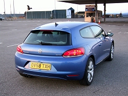 2009 VW Scirocco TDI. Image by Dave Jenkins.