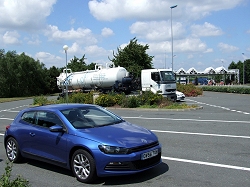 2009 VW Scirocco TDI. Image by Dave Jenkins.