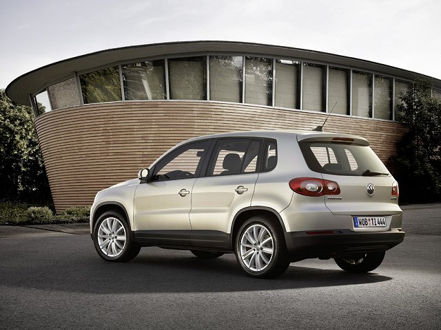New VW Tiguan ready to go. Image by VW.