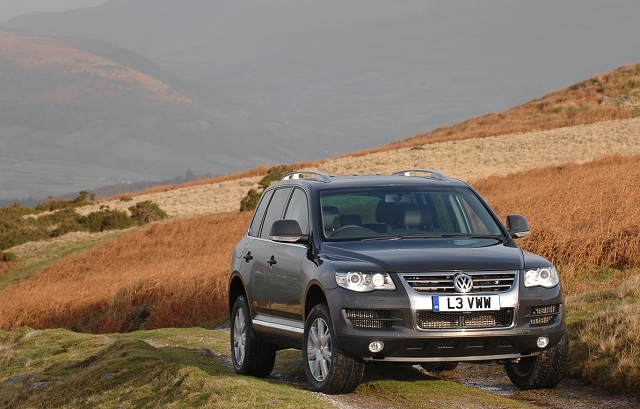 VW announces Touareg BlueMotion. Image by VW.