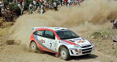 The Focus was quick as usual but neither McRae nor Radstrom finished