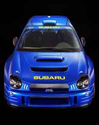 Picture supplied by Subaru World Rally Team.