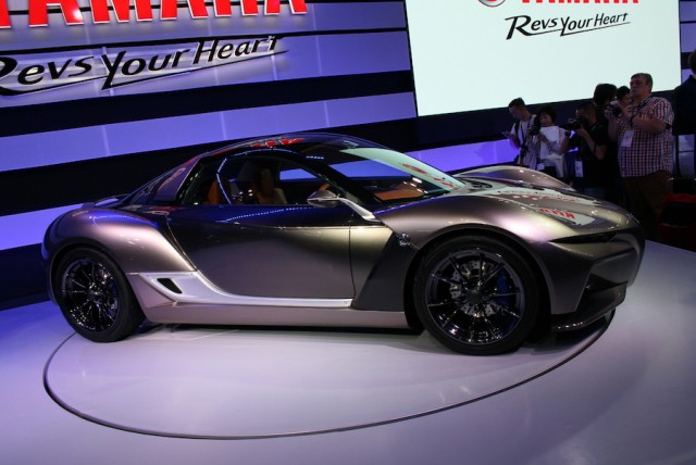 Yamaha tries Sports Ride Concept car. Image by Newspress.